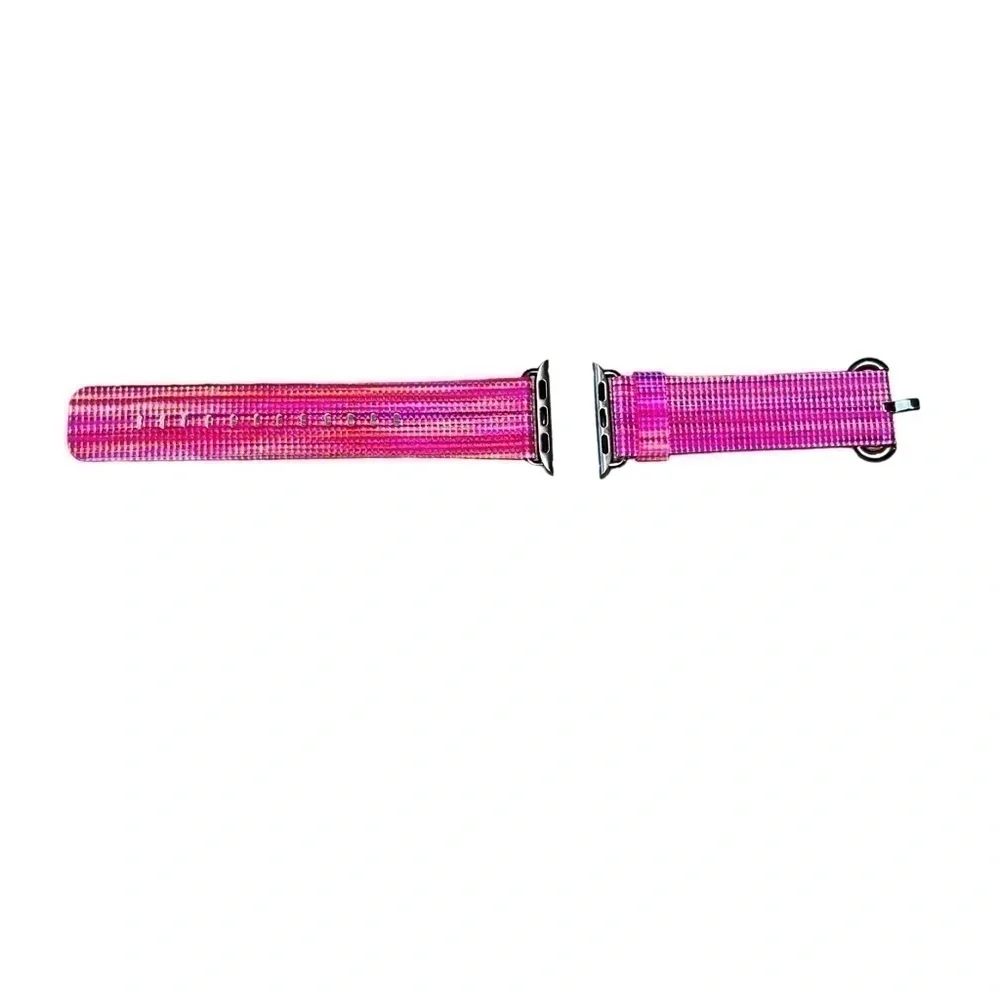NWT Straps Pink Multi Colored Replacement Wristband Watchstrap